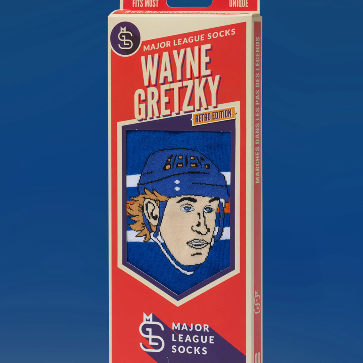 Wayne Gretzky Oilers Socks by Major League Socks – Men Are From Mars